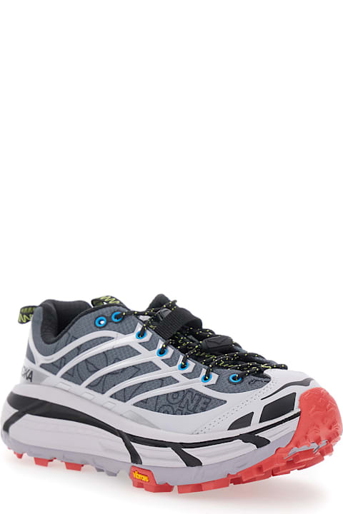 Homeware Hoka 
mafate
 Grey Sneakers With Insert Design And Drawstring Closure In Synthetic Fiber Unisex