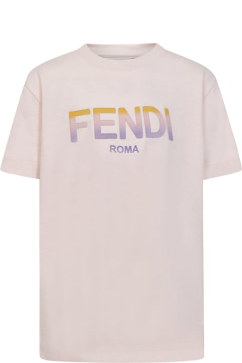 Fendi for Girls Fendi Kids T-shirt