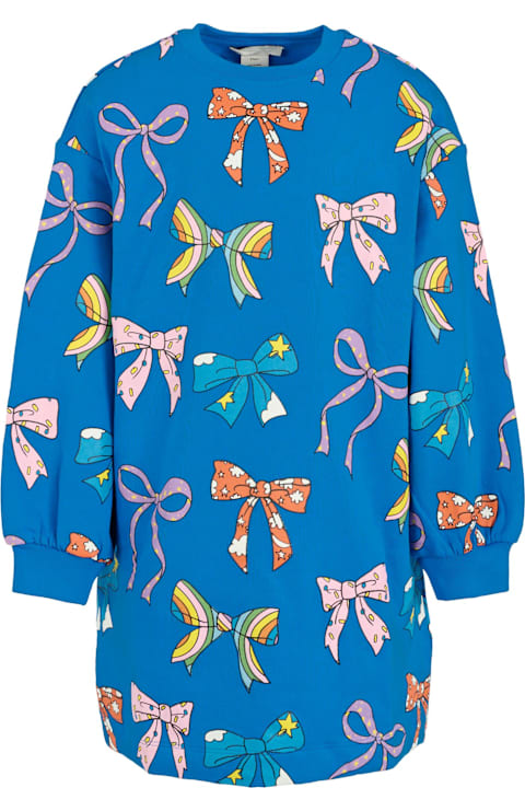 Homeware Stella McCartney Kids Blue Dress For Girl With Bow