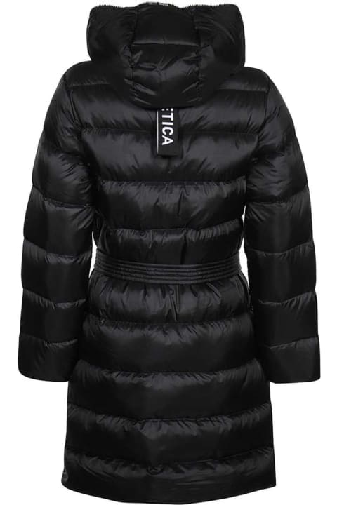 Duvetica Coats & Jackets for Women Duvetica Belted Hooded Long Down Jacket