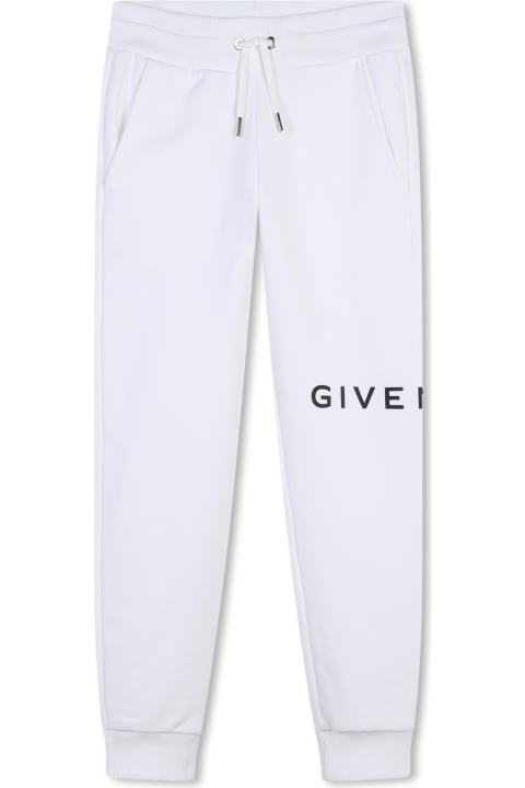 Givenchy for Kids Givenchy Pantaloni Sportivi Con Stampa