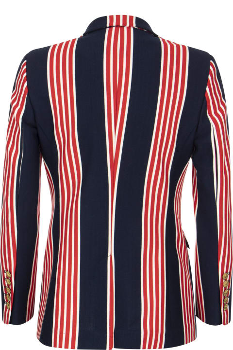 Saulina Milano Clothing for Women Saulina Milano Angelica - Striped Jacket