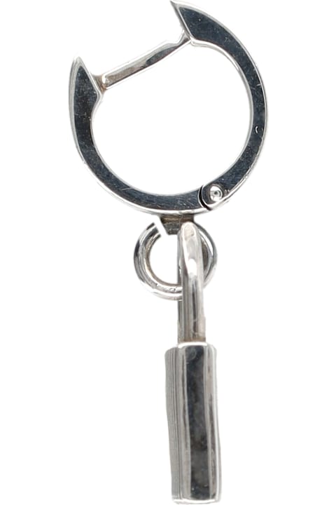 Emanuele Bicocchi for Kids Emanuele Bicocchi Emanuele Bicocchi Sterling Silver Single Earring With Padlock Pendant