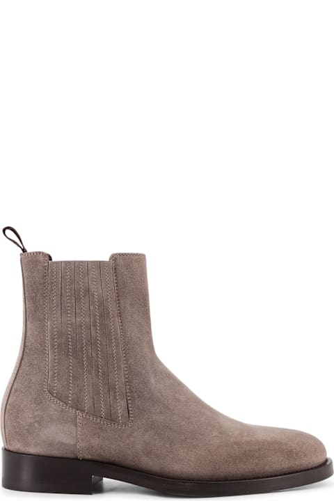 Homeware Brunello Cucinelli Chelsea Boot Suede Ankle Boots