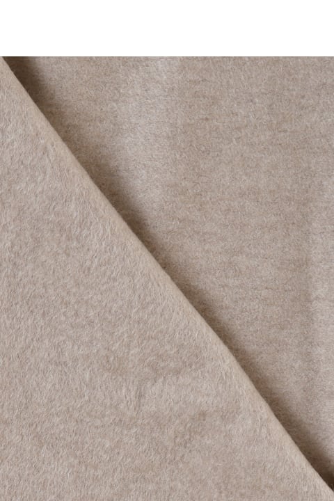 Max Mara Scarves & Wraps for Women Max Mara Stole In Pure Sable Cashmere