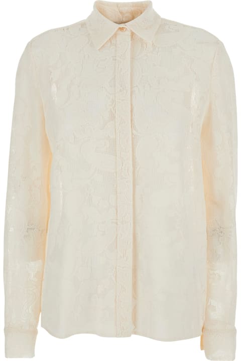 PT Torino for Men PT Torino Lucilla Lace Cotton Shirt