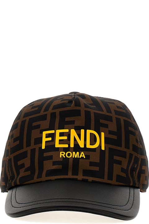 ガールズ Fendiのアクセサリー＆ギフト Fendi 'fendi Roma' Cap