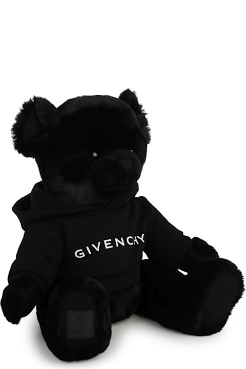 Givenchy Accessories & Gifts for Girls Givenchy Black Givenchy Teddy Bear Plush