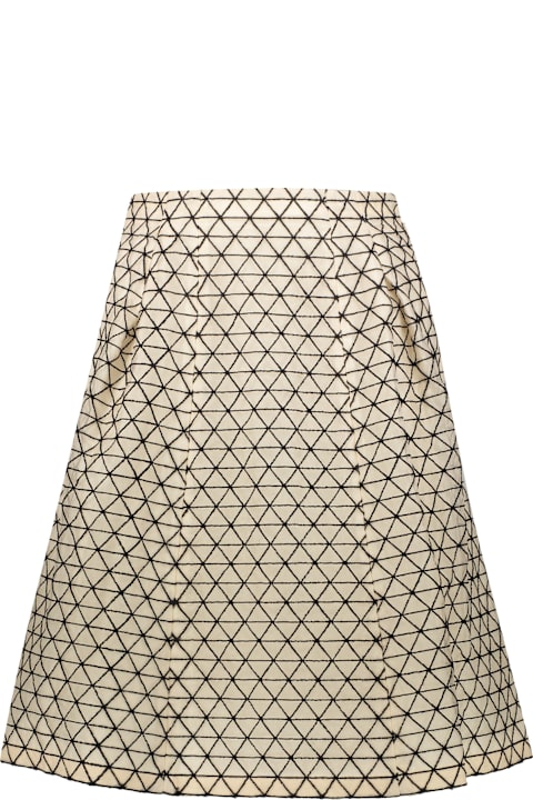 Homeware Etro Embroidered Silk Skirt