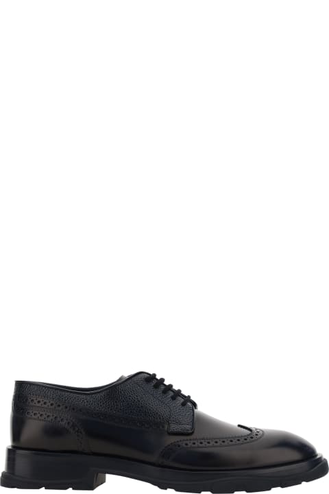 Shoes for Men Alexander McQueen Brogues Leather Lace Up Shoes