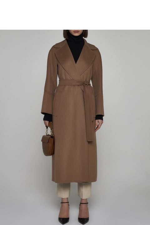 Fashion for Women 'S Max Mara Elisa Belted Wool Coat