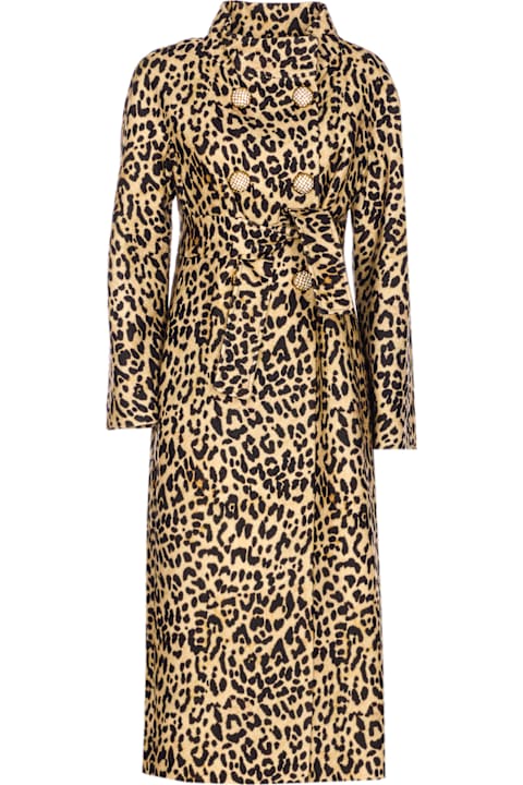 Homeware Valentino Garavani Animalier Print Cloth Coat
