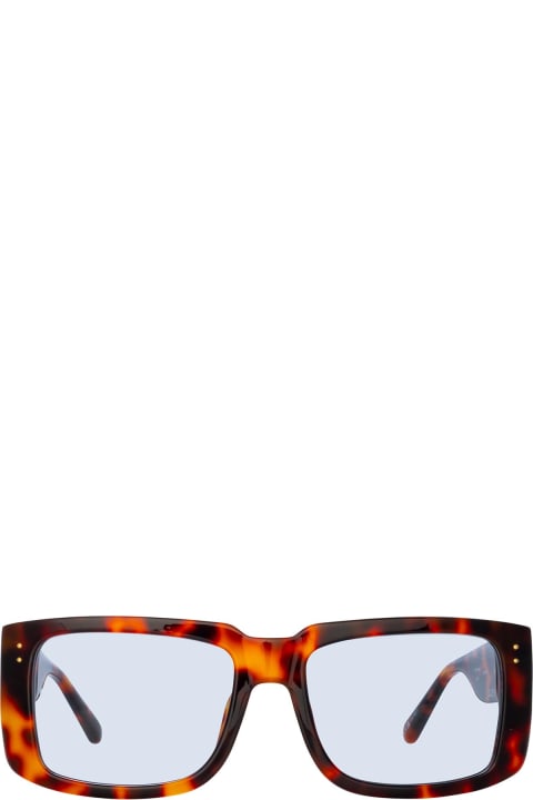 Linda Farrow Eyewear for Men Linda Farrow Lfl1027 T - Shell / Yellow Gold Sunglasses