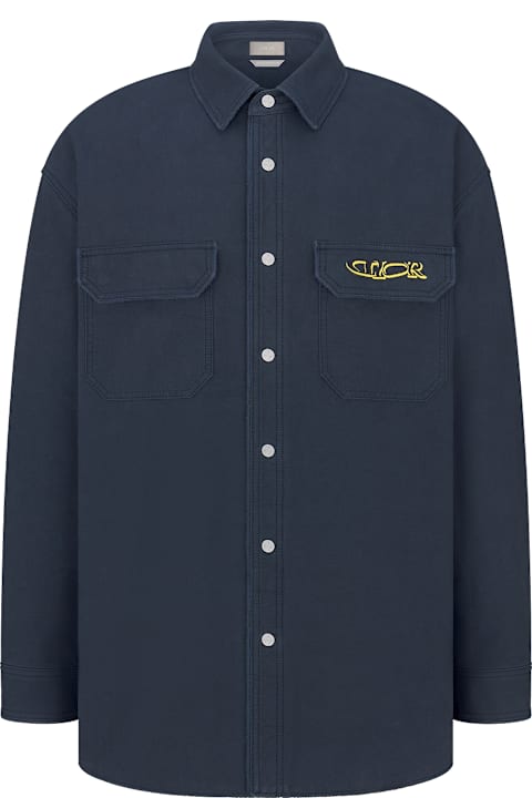 قمصان لـ القسم الرجالي Dior Lewis Hamilton Overshirt