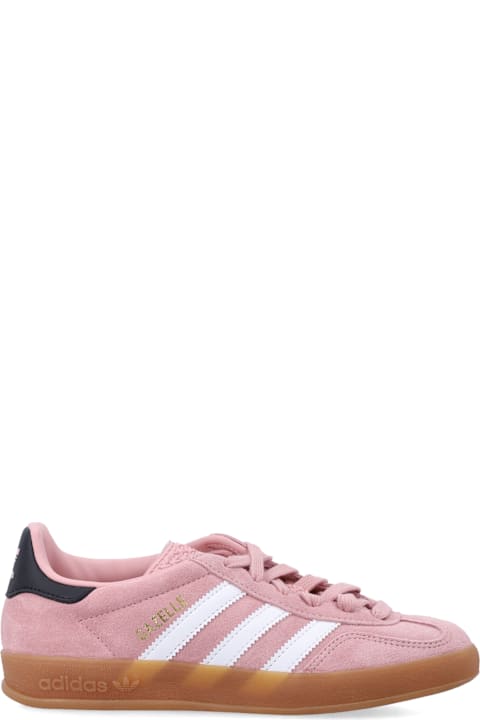 Homeware Adidas Originals Adidas Kids Gazelle Indoor Pink Suede Sneakers