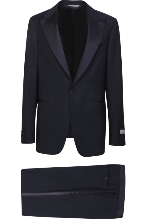 Canali for Men Canali Blue Dinner Jacket