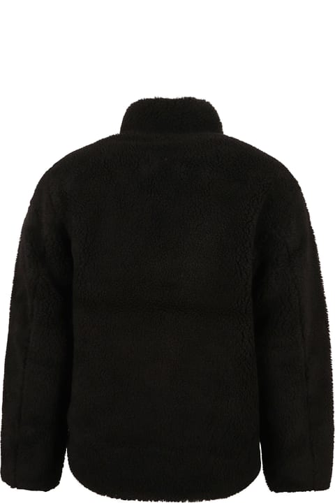 REPRESENT Coats & Jackets for Men REPRESENT Standing Collar Zipped Fur Jacket