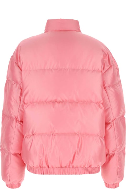 Alessandra Rich Coats & Jackets for Women Alessandra Rich Pink Nylon Blend Down Jacket