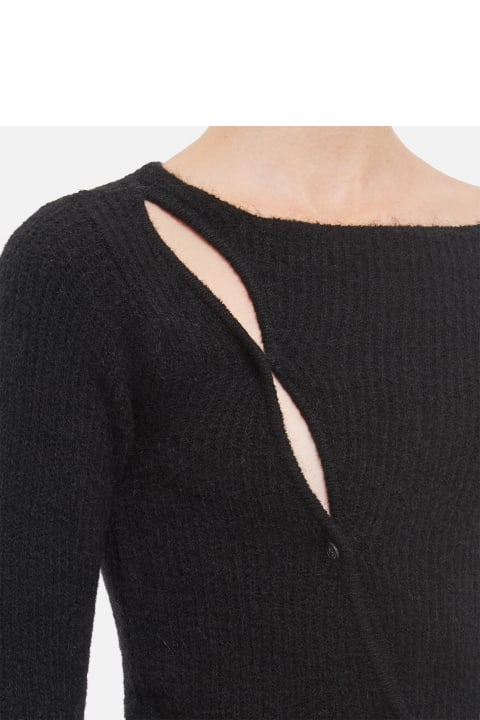 La Maille Pau Cutouts Sweater