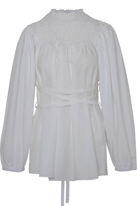 Patou for Women Patou White Organic Cotton Tunic
