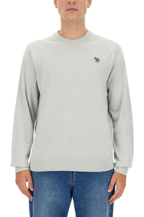 PS by Paul Smith Sweaters for Men PS by Paul Smith Zebra Patch Shirt