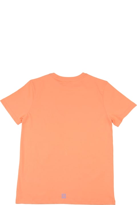 ボーイズのセール Givenchy Logo Print Regular T-shirt