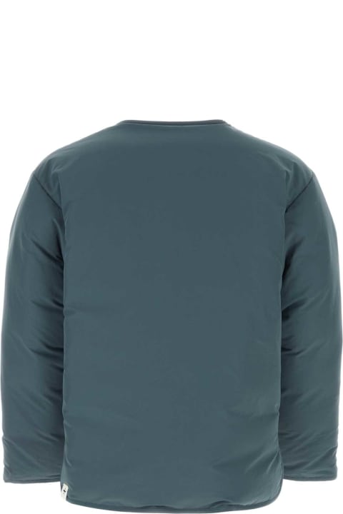 Jil Sander Coats & Jackets for Men Jil Sander Air Force Blue Polyester Down Jacket
