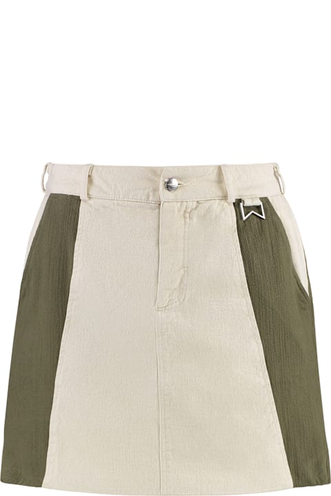 Rhude for Kids Rhude Cotton Mini-skirt