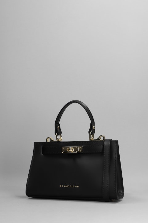 Queen S Shoulder Bag In Black Leather