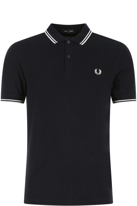 Fred Perry for Men Fred Perry Midnight Blue Piquet Polo Shirt