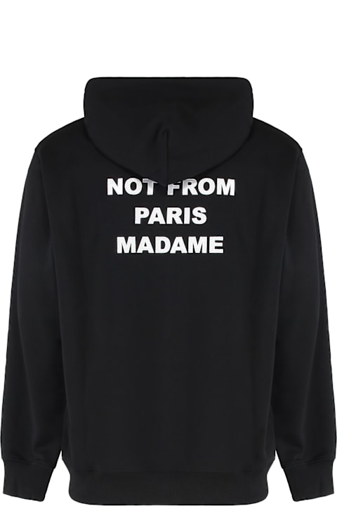 Fashion for Men Drôle de Monsieur Slogan Cotton Hoodie