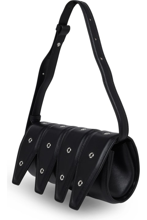 YUZEFI Bags for Women YUZEFI Four Bag In Black Leather