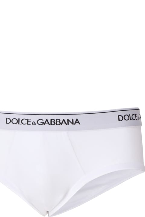 Dolce & Gabbana Underwear for Women Dolce & Gabbana Pack Containing Two Brando Briefs Of The Same Color