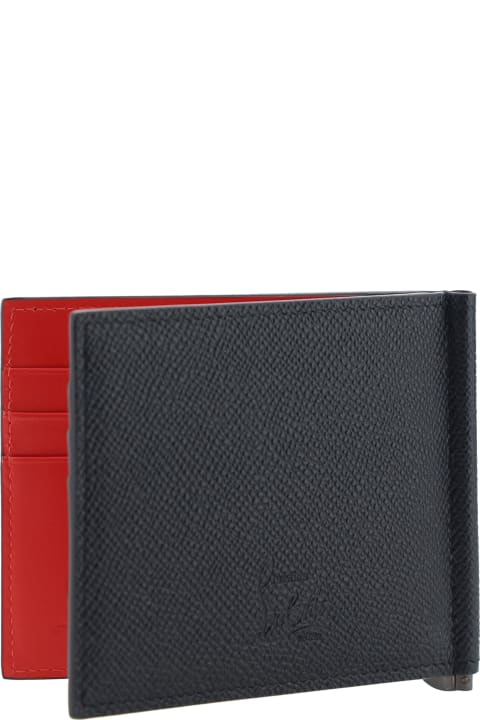 Christian Louboutin Wallets for Men Christian Louboutin Groovy Money Clip Wallet