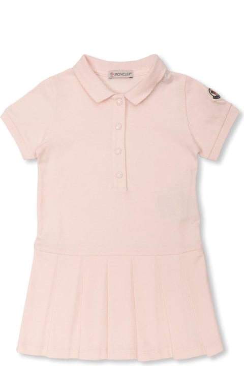 Moncler Kids Moncler Polo Shirt Dress