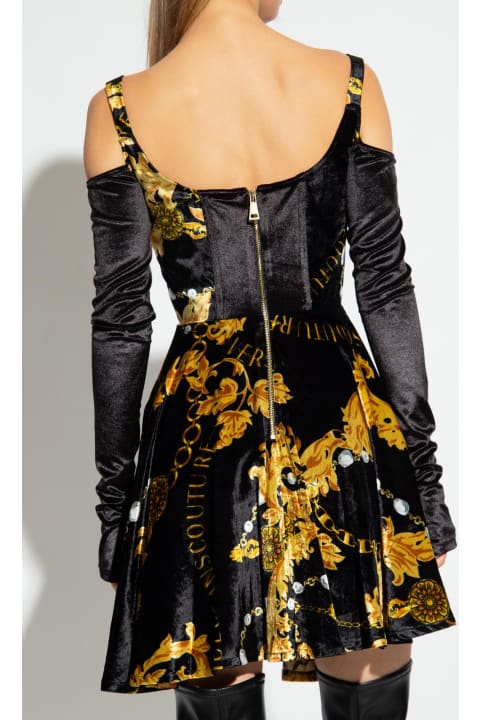 Homeware Versace Jeans Couture Velvet Dress