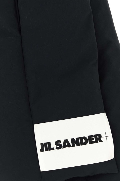 ウィメンズ Jil Sanderのスカーフ＆ストール Jil Sander Black Polyester Scarf