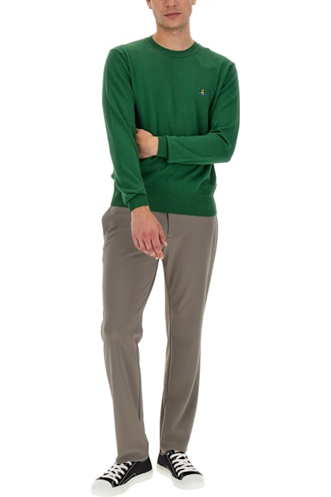 أدوات منزلية Vivienne Westwood Jersey With Orb Embroidery