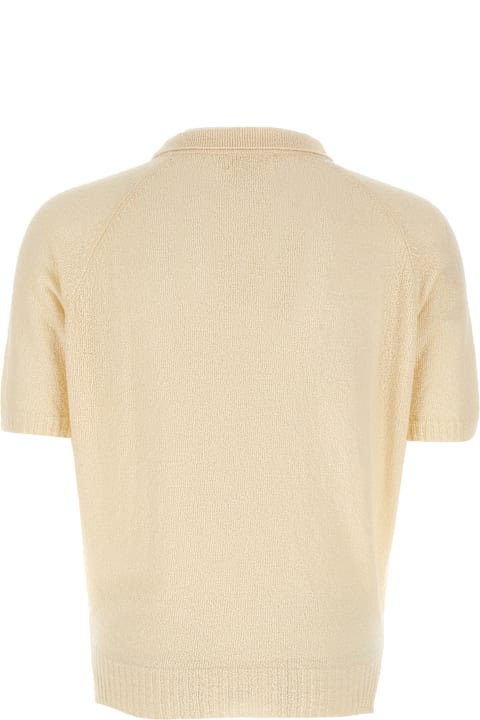 Ma'ry'ya Clothing for Men Ma'ry'ya Bouclé Polo Shirt