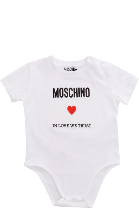 Moschino Bodysuits & Sets for Baby Girls Moschino Short-sleeved Bodysuit
