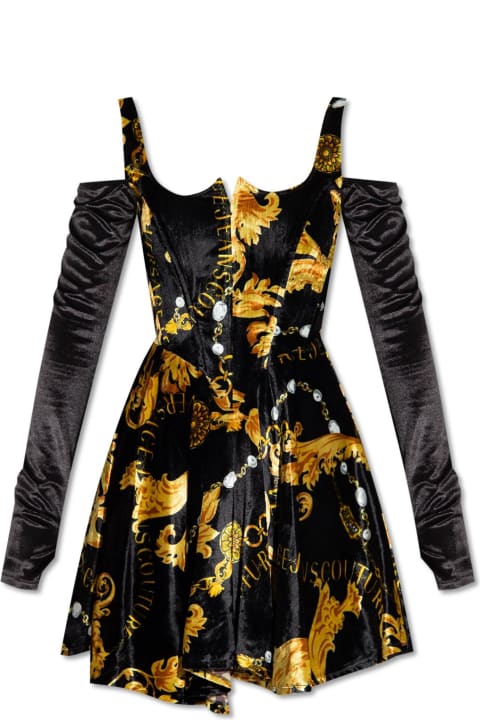 Homeware Versace Jeans Couture Velvet Dress