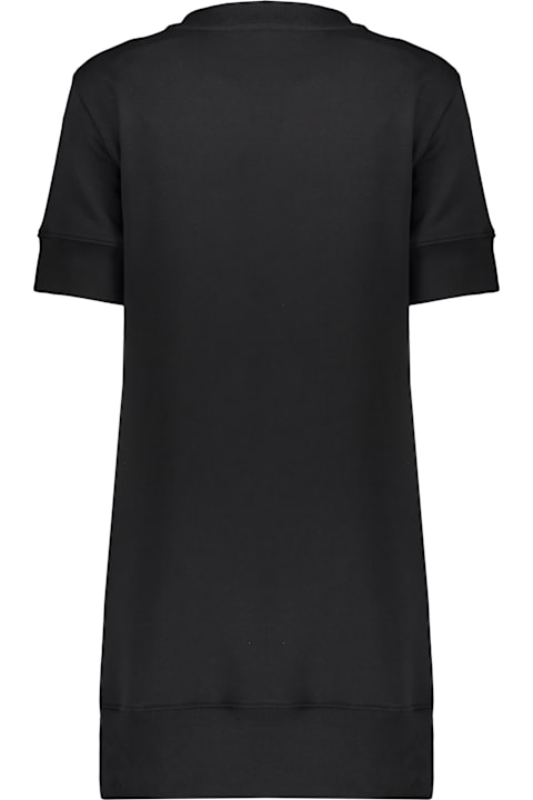 Sale for Women Moschino Logo Print Cotton Sweatdress