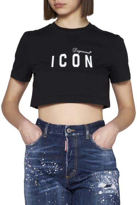 Dsquared2 Topwear for Women Dsquared2 Icon Cotton T-shirt