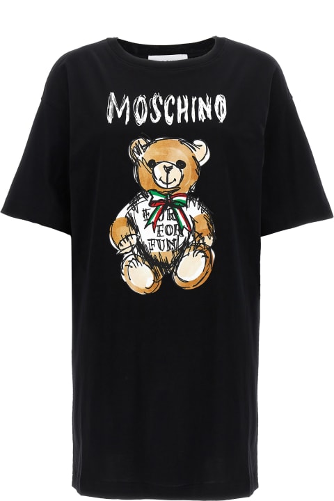 Moschino for Women Moschino 'teddy Bear' T-shirt Dress