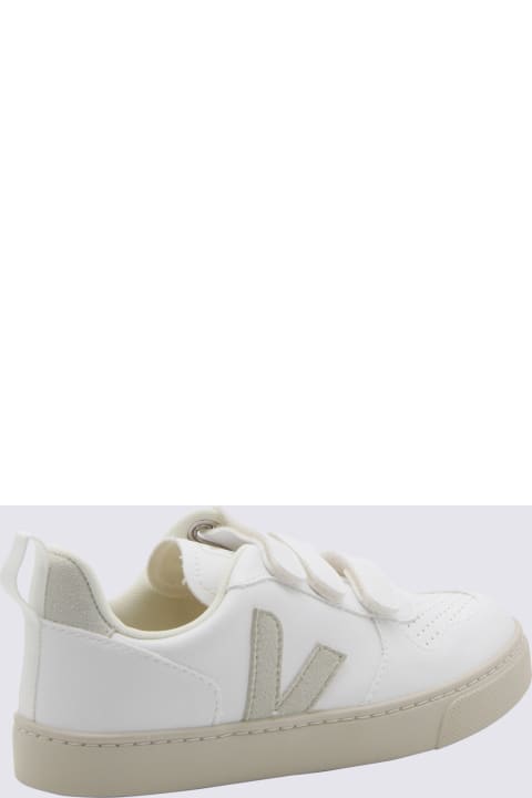 Veja Shoes for Girls Veja White Sneakers