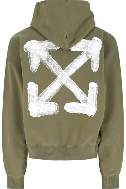 Off-White Fleeces & Tracksuits for Men Off-White 'spray Arrow' Hoodie