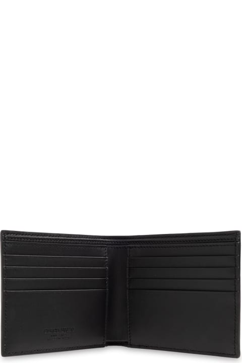 メンズ Giorgio Armaniの財布 Giorgio Armani Leather Wallet With Logo
