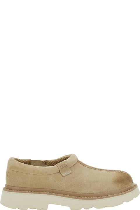 サンダル UGG 'Tasman' Beige Mule with Raised Sole in Suede Man UGG 