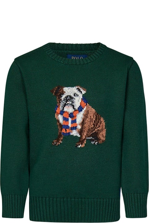 ベビーガールズ Ralph Laurenのニットウェア＆スウェットシャツ Ralph Lauren Chunky Knit Jumper