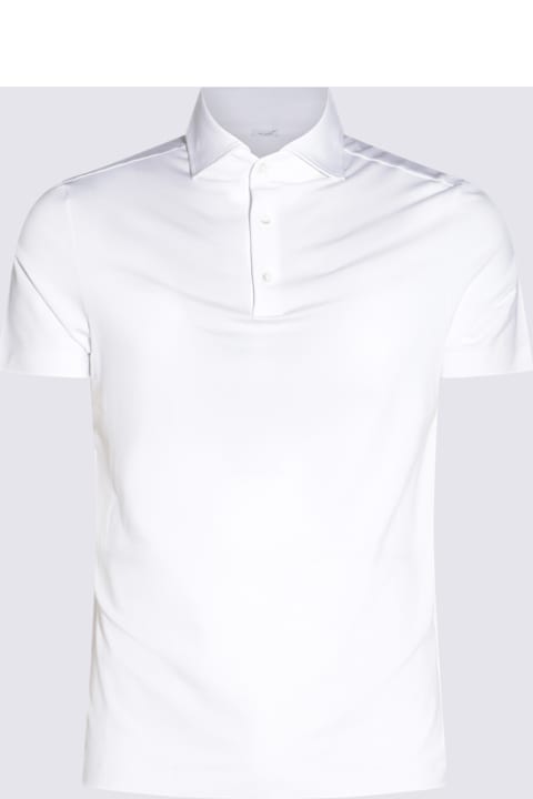 Homeware Malo White Cotton Polo Shirt